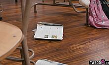 what happens when teacher catches korean student kimmy kimm in detention uniform she gets fucked hard