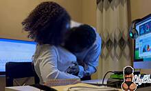 hey big ass ebony, wanna fuck your supervisor doggystyle at work every day??