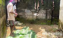 you ever tried kinky outdoor sex with a skinny ebony babe riding bbc? wild stuff