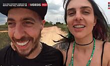 olha essa boquete delicia na rua com a alemã gostosa