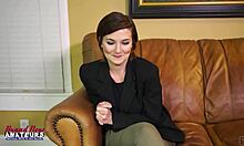 kylie deepthroats monster cock then gulps down every drop of cumshot