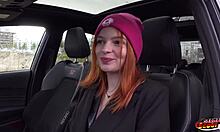 german scout skinny redhead teen foxy takes loud first anal at casting