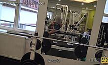 naive fitness babe ditches workout for rich guy's cash pounding her tight athletic pussy 😏💦