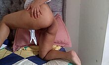 Latina Tits Bounce Rhythmically During Juicy Solo Masturbation