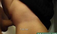 Public Pickup Punk Laura Gets Cherries Popped In Wild Outdoor Fuck