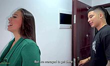 She Begs for Big Cock Suck Instead of Dinner Danner Mendez Pounds Daniela Andrea!