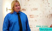 busty teen masseuse bella rolland dumps nuru gel on evan stone rubs naked big natural tits all over him!