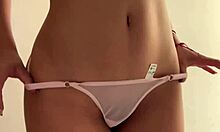 colombian 19yo teen rips clothes teasing daddy into nude dance!
