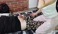Stepmom Helps With Permission After Hot Teasing Blowjob Suck
