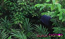 caught locals fucking wildly outdoors in african bush drama 😲🌿