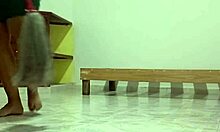 Curvy neighbor cleans curvy latina style