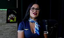 Tifany Rocha's Saucy Swinger Interview Teases Sheer Red See-Through Vibes Part 2