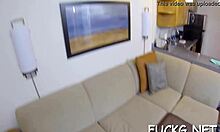 barely legal teen strips nude and gets pounded hard on hidden spy cam