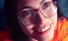 Slut With Glasses Delivers Mind-Blowing Latina Blowjobs