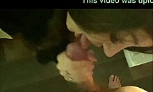 mature sexy milf bends over in lingerie for neighbour's rough doggystyle, squirting on big natural tits and gaping clit.