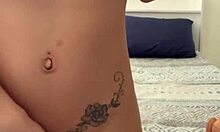 super giant toy soaks bed in massive squirting orgasm