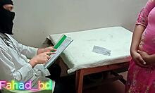 desi bhabhi gets doctor pounding her tight pussy with hot creampie finish 😘🔥