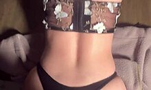 College slut creaming hard on dick fucked over dining table whoa