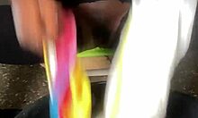 Voyeur Spies On Skinny Nudist Laundry Routine At Home Beautifully