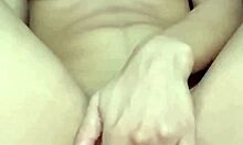 oh sweet petite babe in underwear fingers her tight young pussy solo... so hot