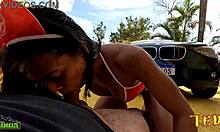 essa gostosa diana smith skips the car and demands street pounding instead