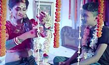 young indian suhaag raat couple dirty hindi first night pounding