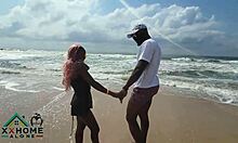 naughty first-time beach sex with wet addicted teen babe