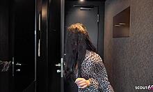 Big butt curvy dirty German Maria Gail raw hotel date pounding