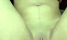 oh sweet petite babe in underwear fingers her tight young pussy solo... so hot