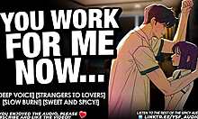 boss drags you back to breed deep moaning roleplay