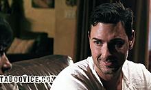 Stepdad pounds stepdaughter friend's pussy rough doggystyle riding creampie cum inside