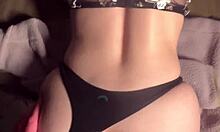 College slut creaming hard on dick fucked over dining table whoa