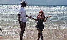 naughty first-time beach sex with wet addicted teen babe