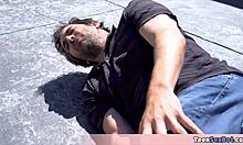 extra small teen maya seduces poolside for tiny pussy cum dump