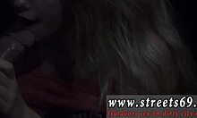 Rough anal group fucks teen outdoors in hd bondage