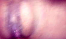 Pure girl s wet shaved pussy gets licked then filled with cock