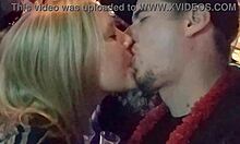 Cute Blonde Flashes Tits Then Takes Public Creampie Cumshot