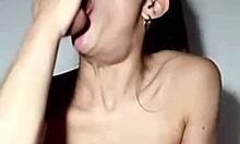 gagging submissive argentinian latina deepthroats in interactive session