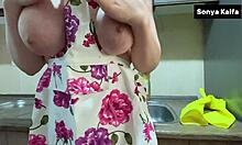 i can't stop bending over for mommy's fat ass in kitchen doggy, it feels so wrong