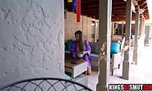 Heart-Racing Catch: Young Voyeur Spies Hot Milf Angelica Amore Leo Valentino