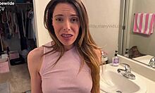 HE CUMS IN BRACES MOUTH WHILE PUTTING RUBBER BANDS ON