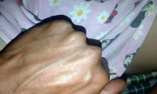 Pure girl s wet shaved pussy gets licked then filled with cock