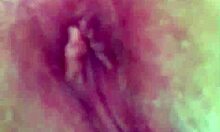 POV russian teen sucks dildo dirty talk