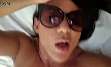 bianca naldy flashes big clit by pool before brazilian creampie fuck