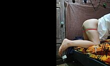 sexy latina stepdaughter insists on bent over doggystyle anal filming to relax with stepdad