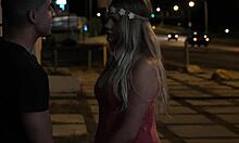 Rough anal group fucks teen outdoors in hd bondage