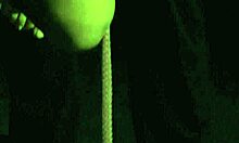 blonde slut bound tight drilled hard by lasting sex machine