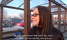 think this dirty fat redhead babe gets picked up just to suck cock in the backseat then fuck missionary?!