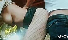 i'm fuckin a total stranger right in the public park it's so risky