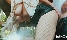 i'm fuckin a total stranger right in the public park it's so risky